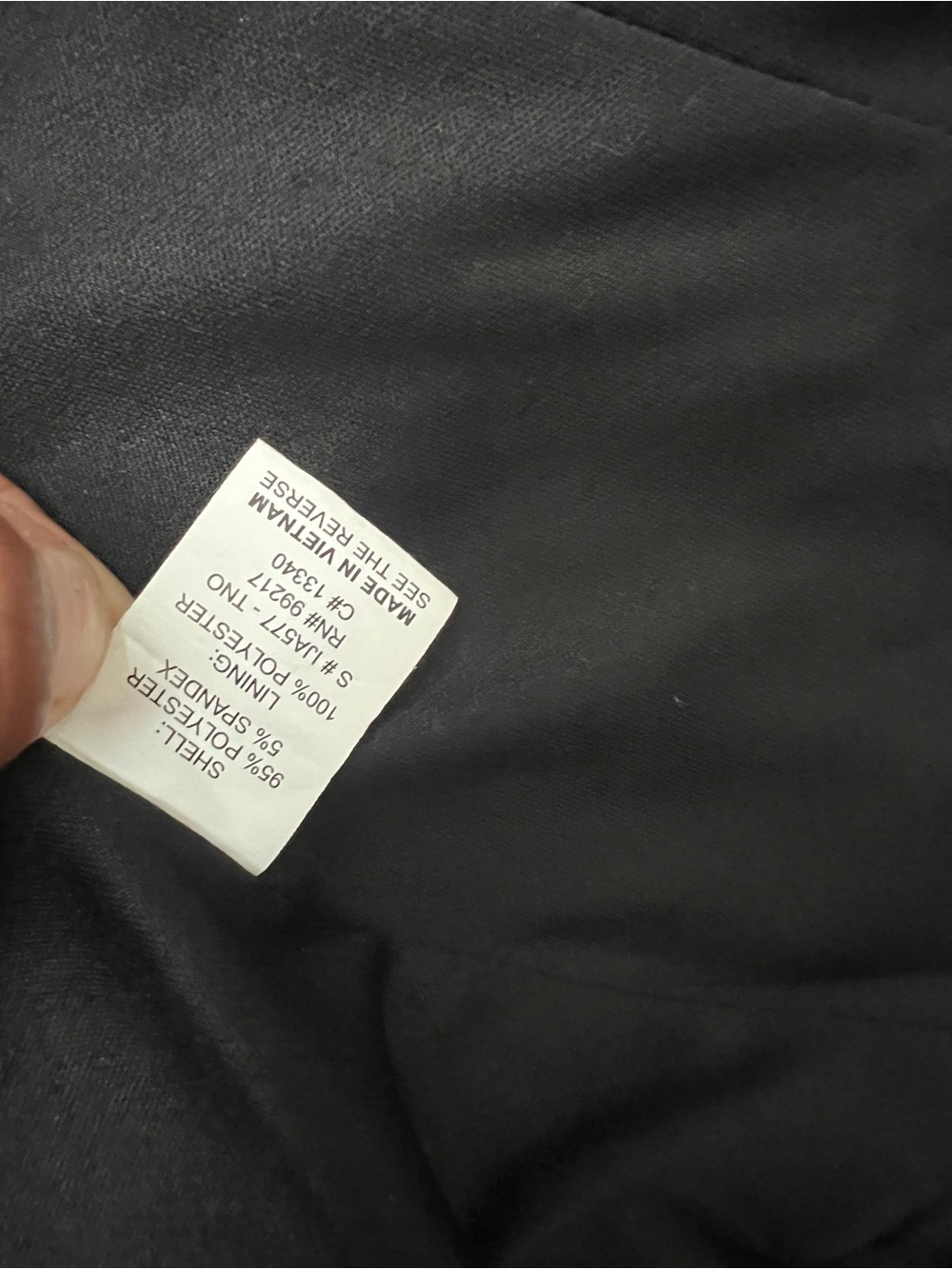 Moa Moa Black Women's Blazer with Simple Button - Picture 4 of 4